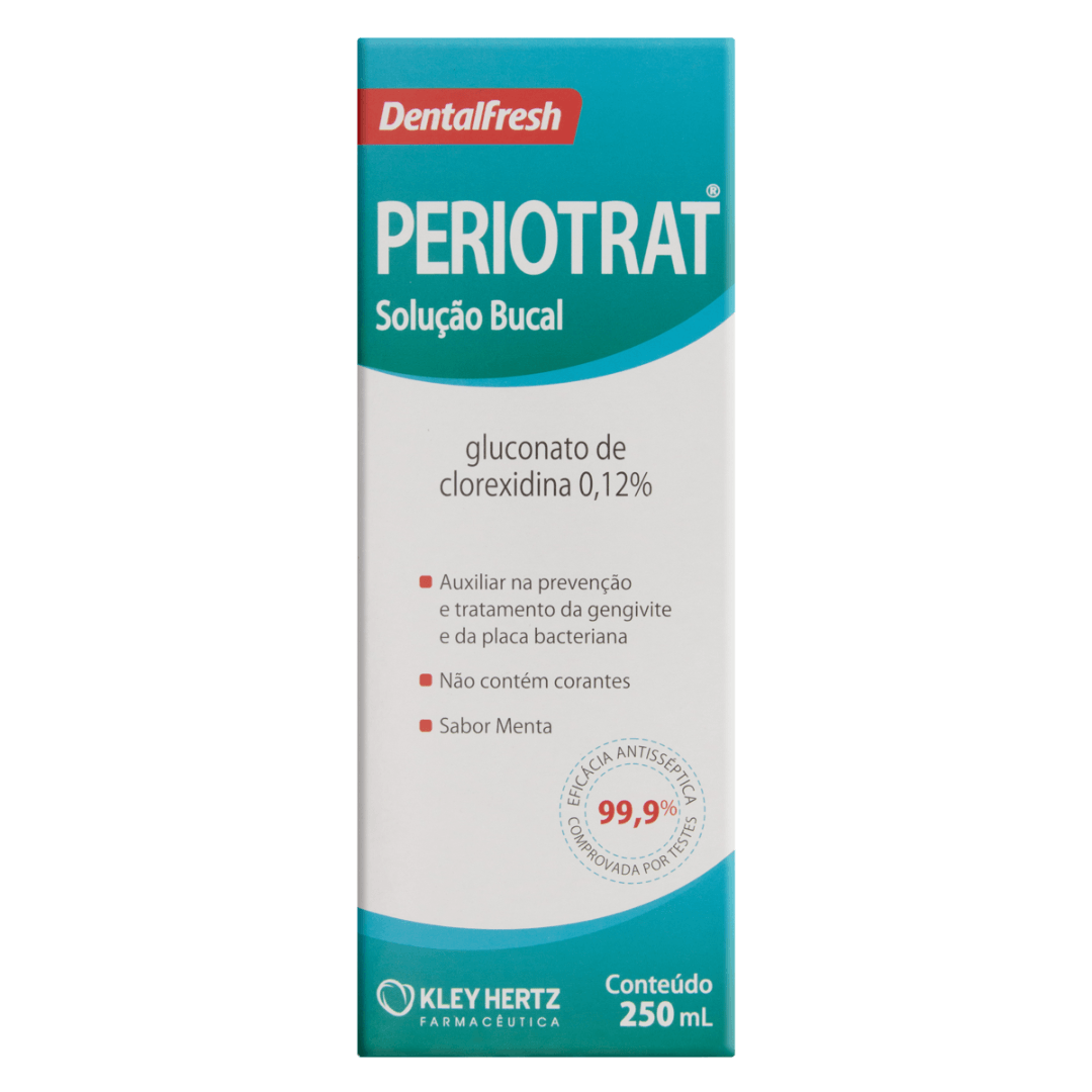 Periotrat 0,12% Solução Bucal 250ml Menta