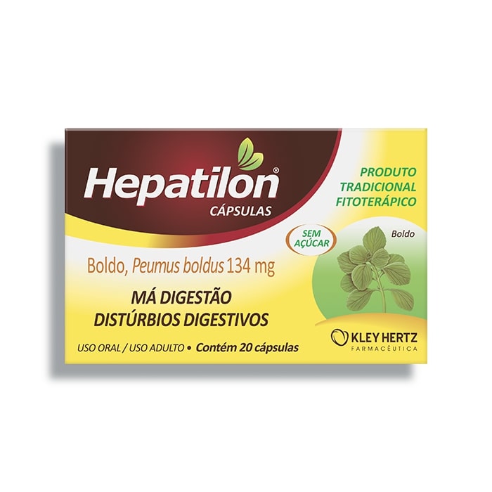 Hepatilon 20 Cápsulas