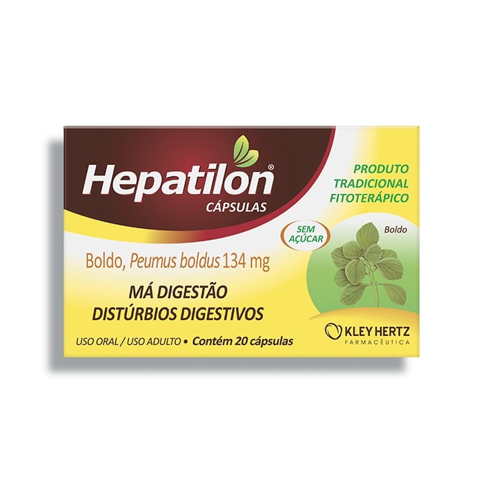 Hepatilon-20-Capsulas