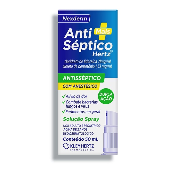 Anti-Séptico Hertz Spray 50ml