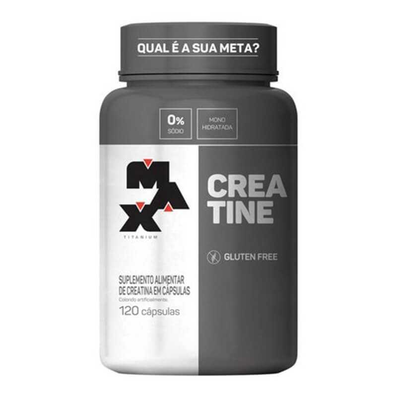 Creatina Max Titanium 120 Cápsulas