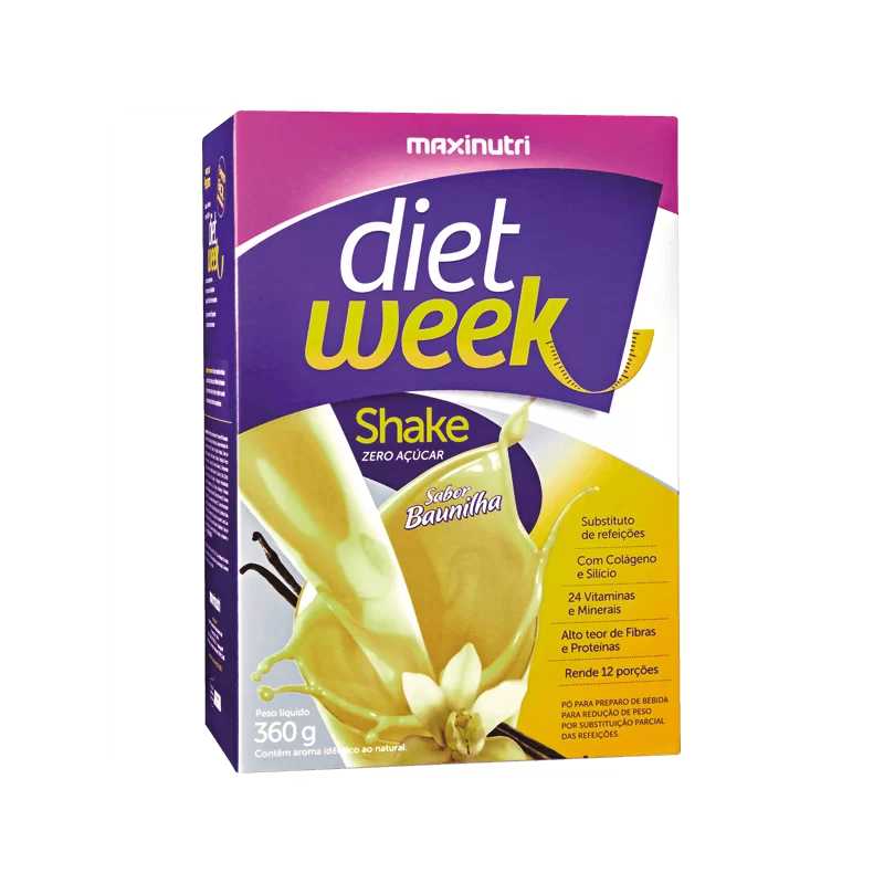 Diet Week Shake Baunilha 360g