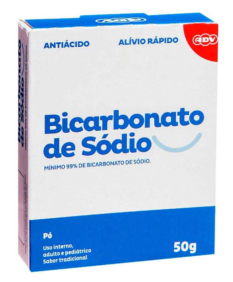 Bicarbonato De Sódio 50g-Adv