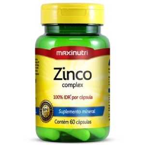 Zinco Complex 60 Cápsulas-MaxiNutri