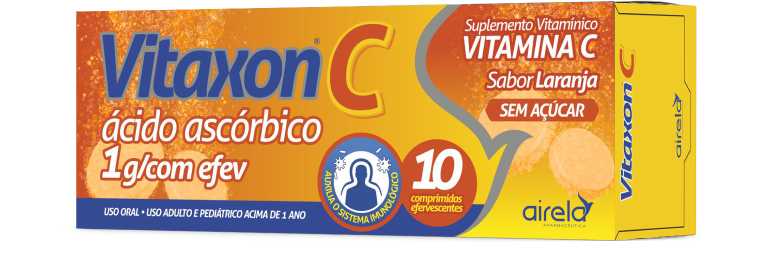 Vitaxon C 1g 10 Comprimidos Efervescentes Laranja