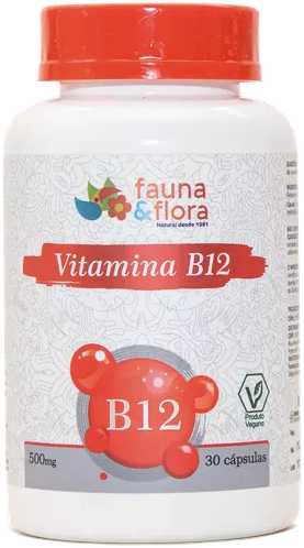 Vitamina B12 30 Cápsulas-Fauna&Flora