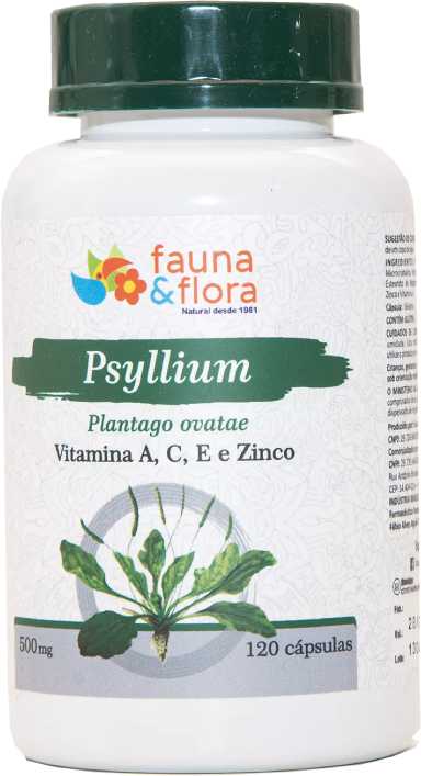 Psyllium 120 Cápsulas-Fauna&Flora