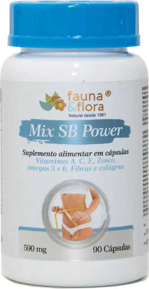Mix Sb Power 500mg 90 Cápsulas-Fauna&Flora