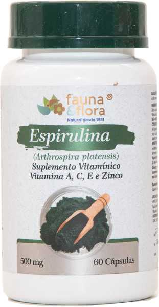 Espirulina 60 Cápsulas-Fauna&Flora