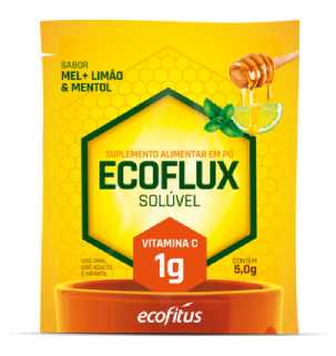 Ecoflux Solúvel Vitamina C Sachê 5g