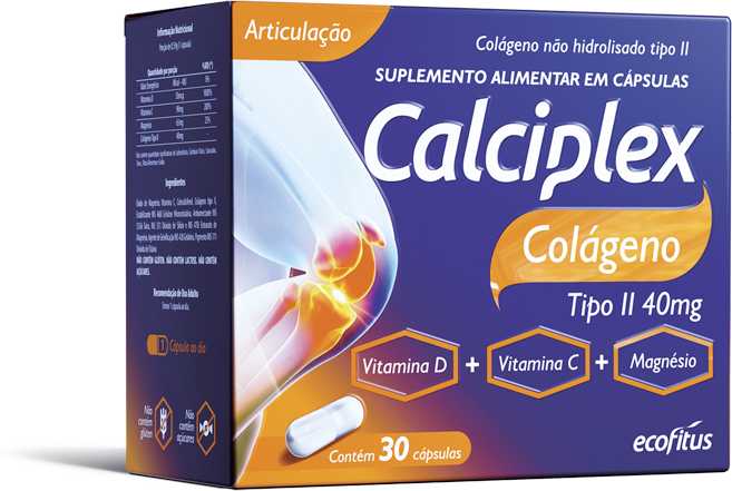Calciplex Colágeno II 30 Cápsulas
