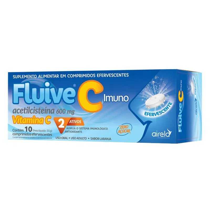 Fluive C Imuno 10 Comprimidos