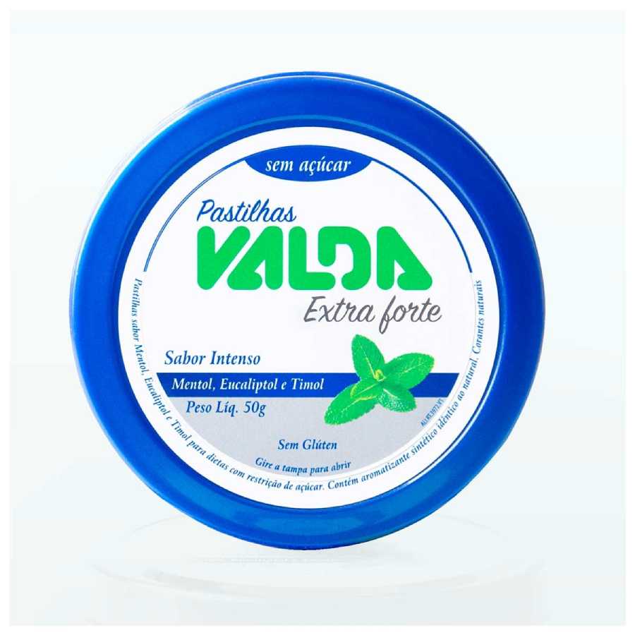 Valda Pastilhas Extra Forte 50g