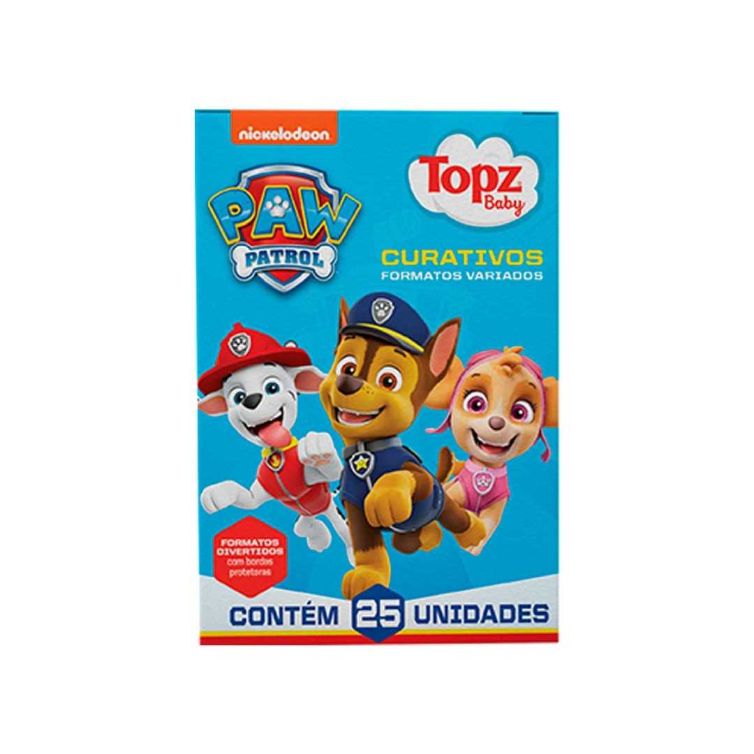 Curativo Topz Patrulha Canina 25 Unidades