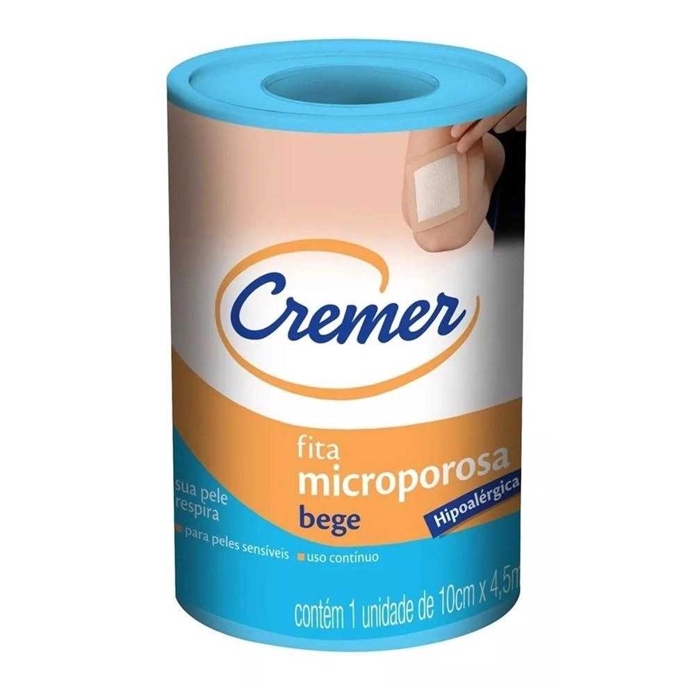 Fita Microporosa Cremer Bege 10cmX4,5m