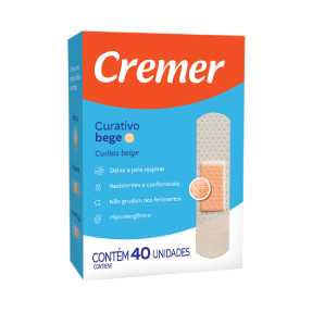 Curativo Cremer Care Bege 40 Unidades