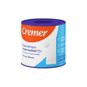 Esparadrapo Impermeável Cremer Branco 5cmX4,5m