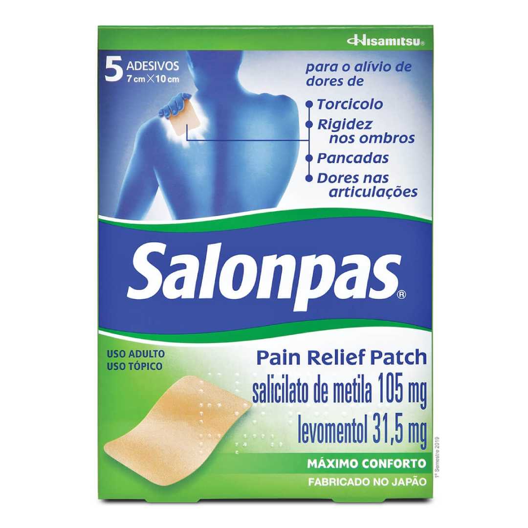 Salonpas Pain Relief Patch 5 Adesivos