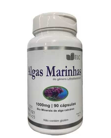 Algas Marinhas 1000mg 90 Cápsulas-ELC