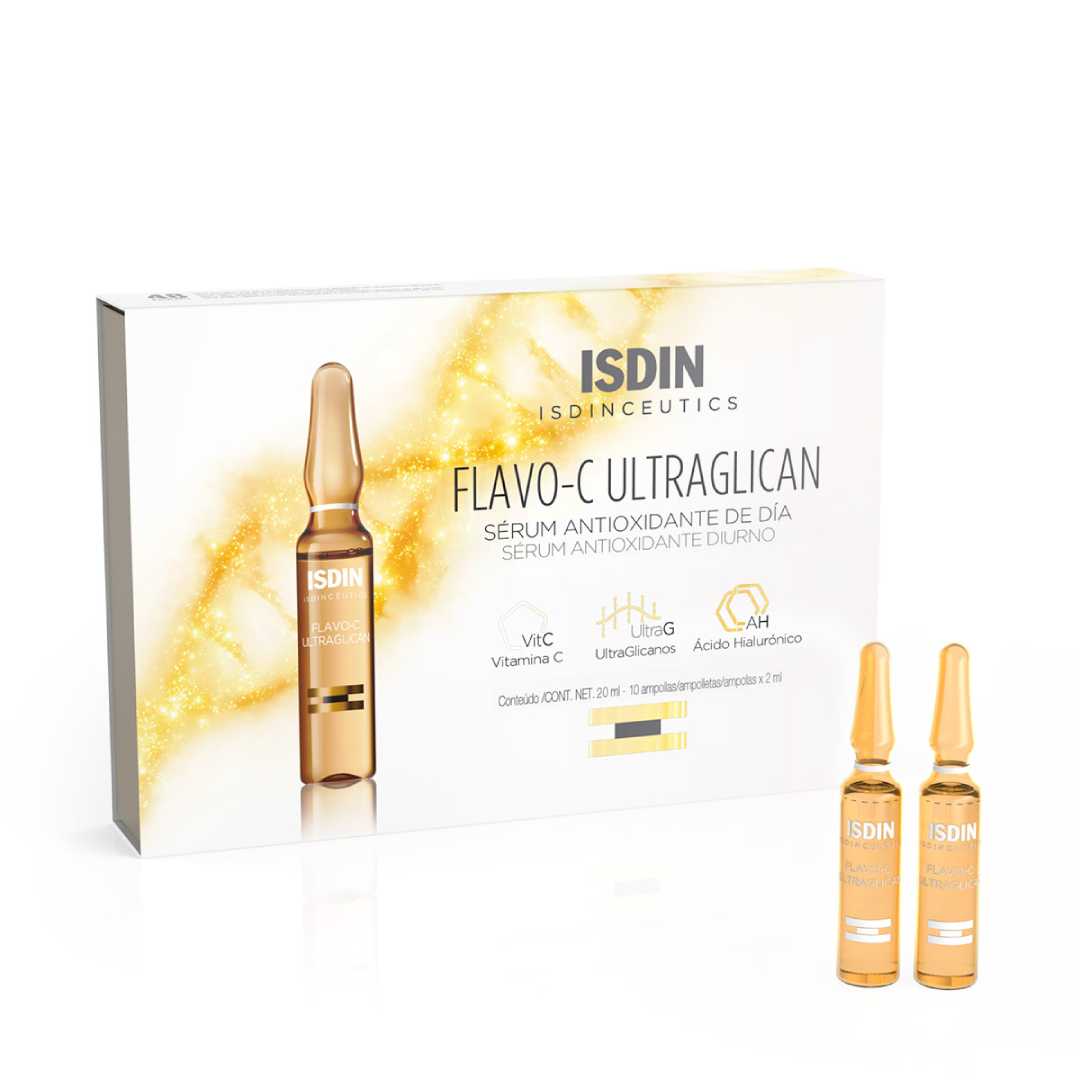 Isdin Flavo-C Ultraglican 10 Ampolas