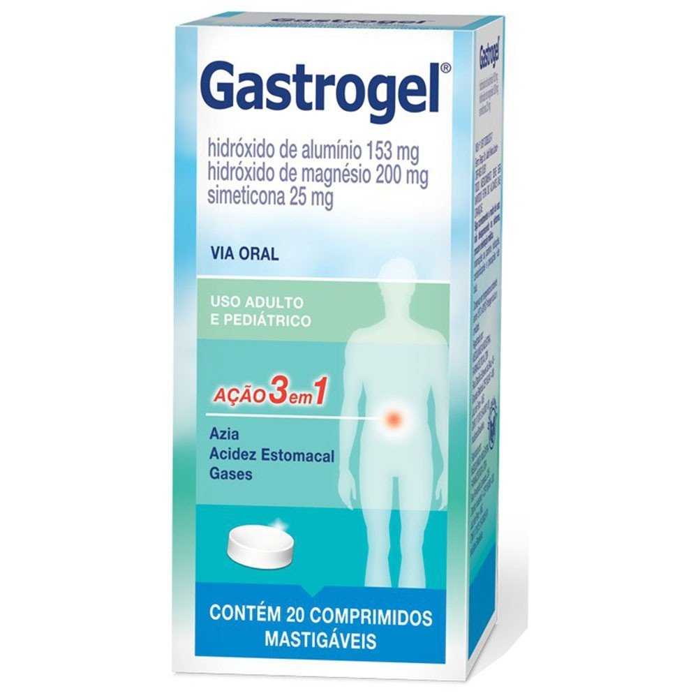 Gastrogel 20 Comprimidos