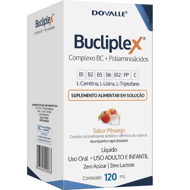 Bucliplex Solução Oral 120ml