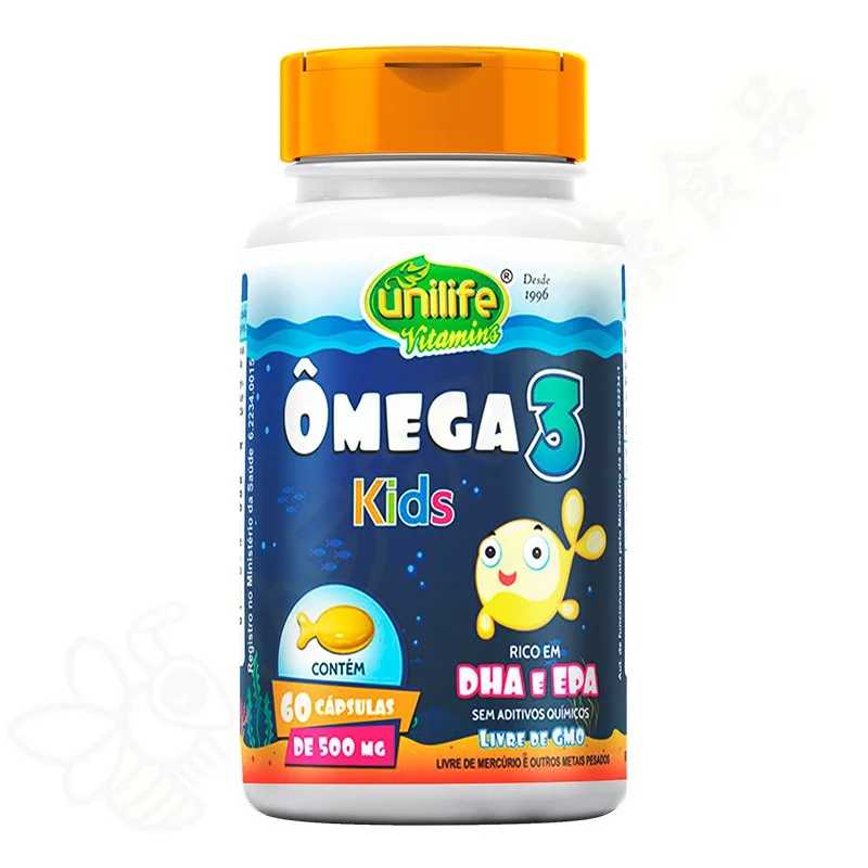 Ômega 3 Kids 60 Cápsulas-Unilife