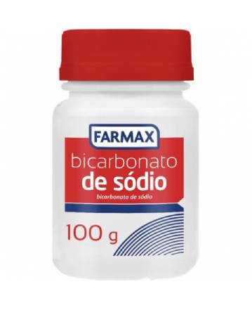 Bicarbonato De Sódio Pote 100g-Farmax