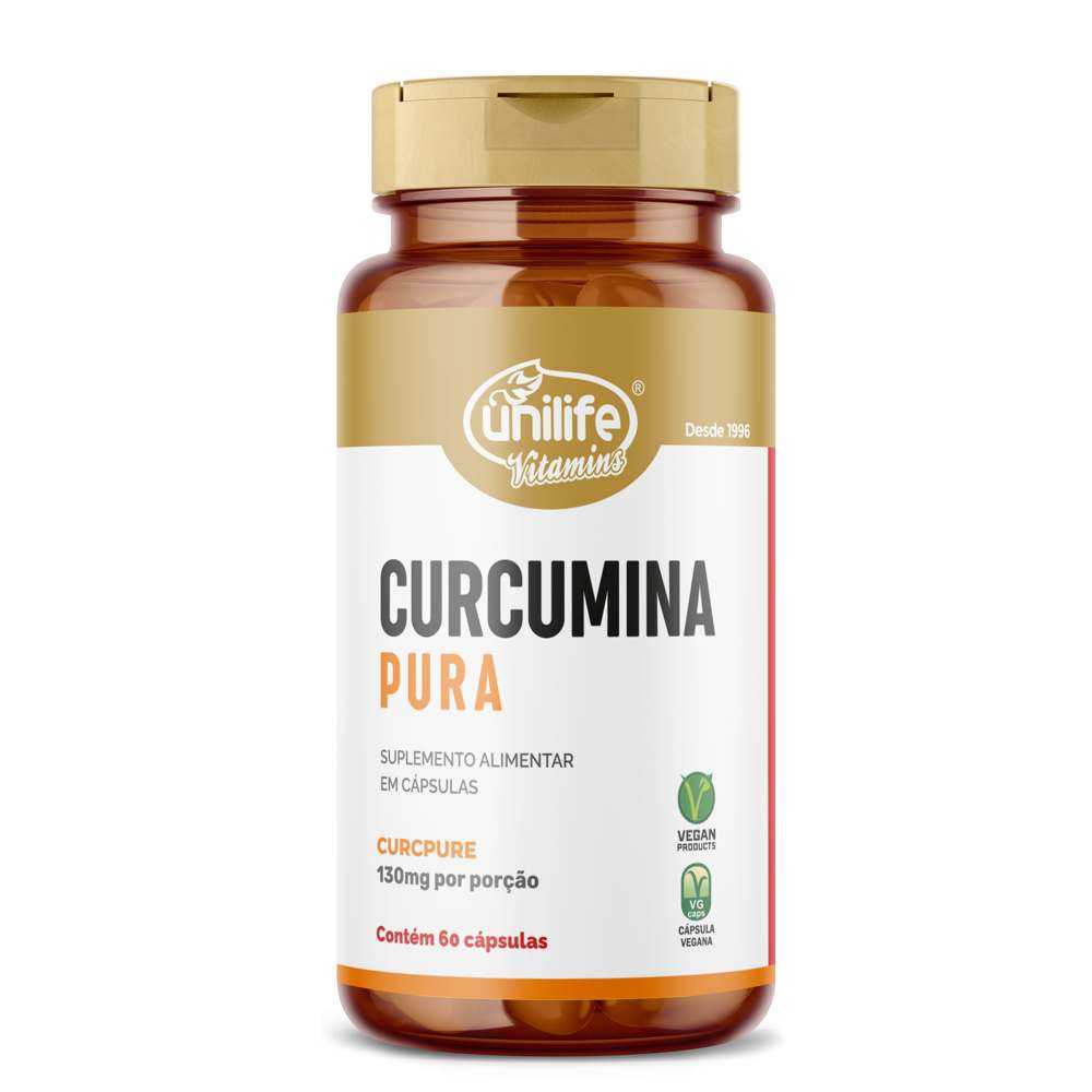 Curcumina Pura 450mg 60 Cápsulas-Unilife