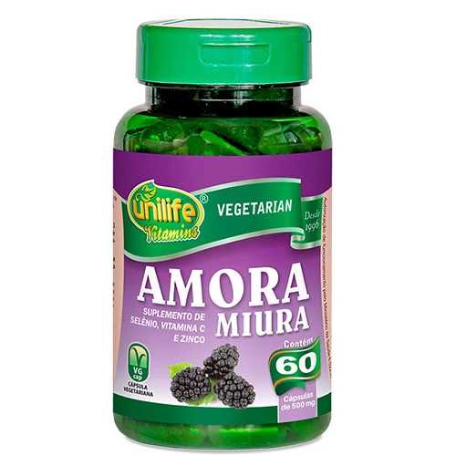 Amora Miura + Vitamina 60 Cápsulas-Unilife