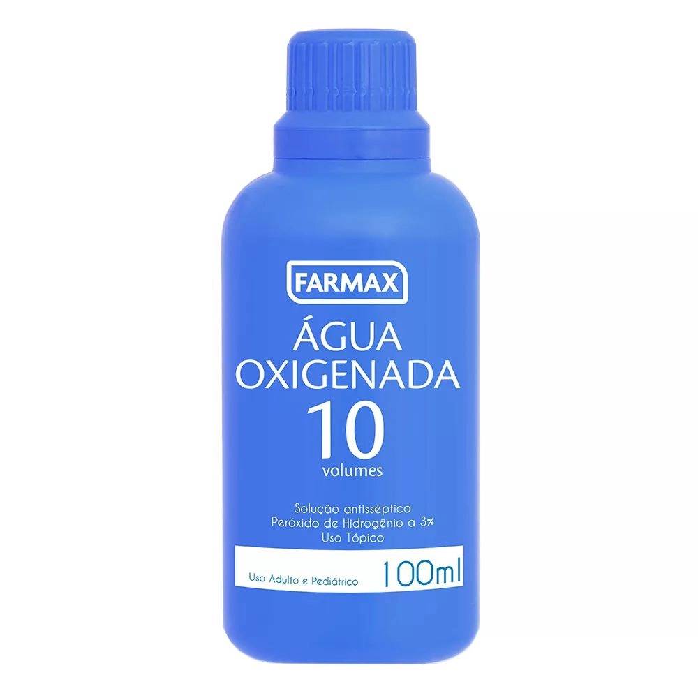Água Oxigenada 10 Volumes 100ml-Farmax