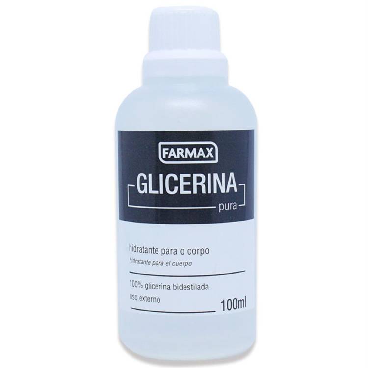 Glicerina Pura Hidratada 100ml-Farmax