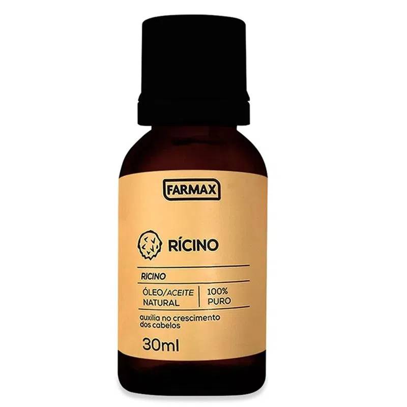 Óleo de Rícino Puro 30ml-Farmax