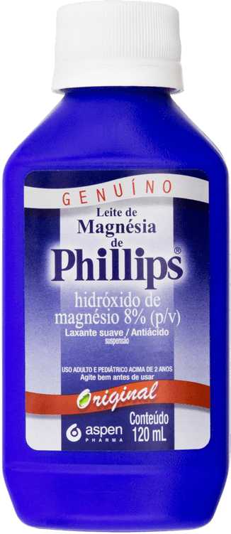 Leite De Magnésia Philips 120ml Original