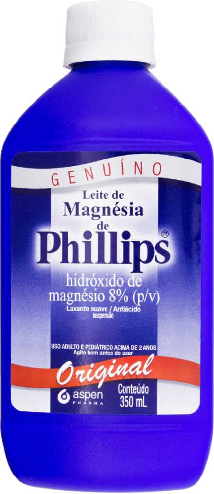 Leite De Magnésia Philips 350ml Original