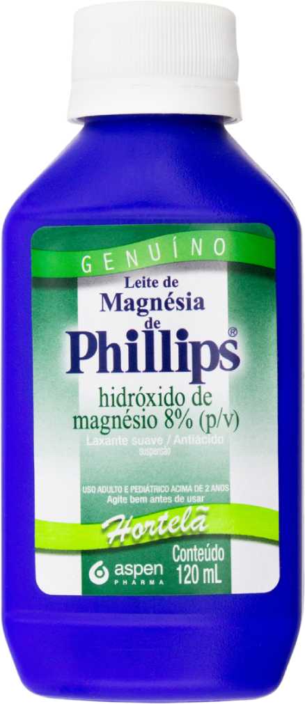 Leite De Magnésia Philips 120ml Hortelã