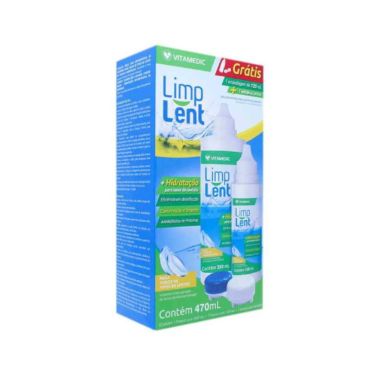Lim Lent 350ml + 120ml + Estojo Grátis
