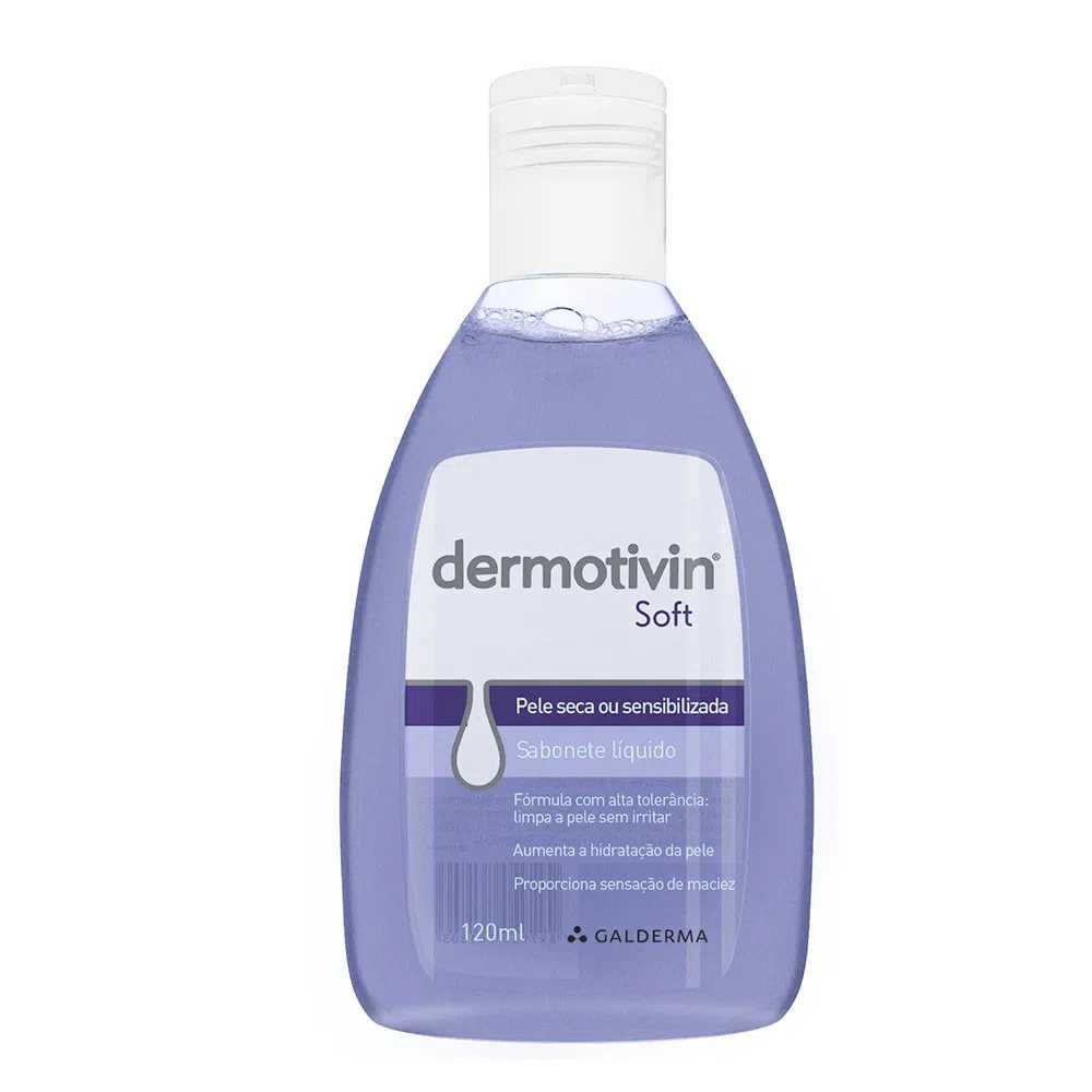 Dermotivin Soft Sabonete Líquido 120ml