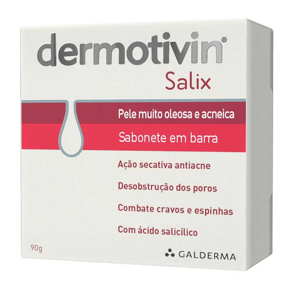 Sabonete Para Rosto Dermotivin Salix 90g