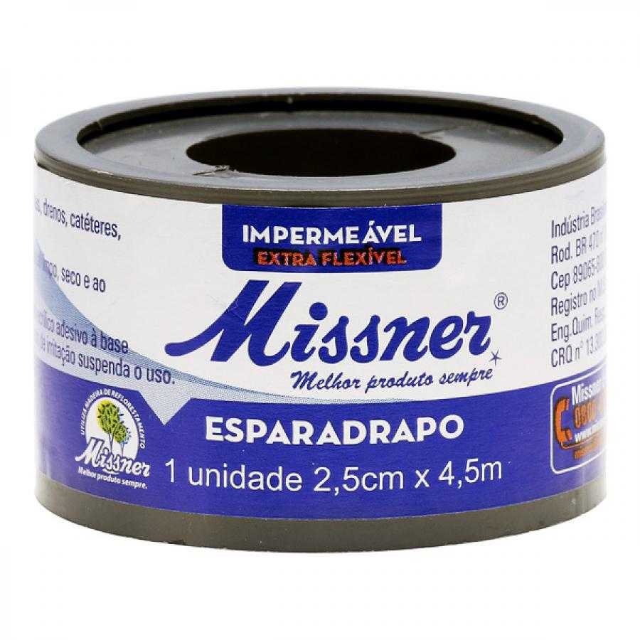 Esparadrapo Missner 2,5cmX4,5m