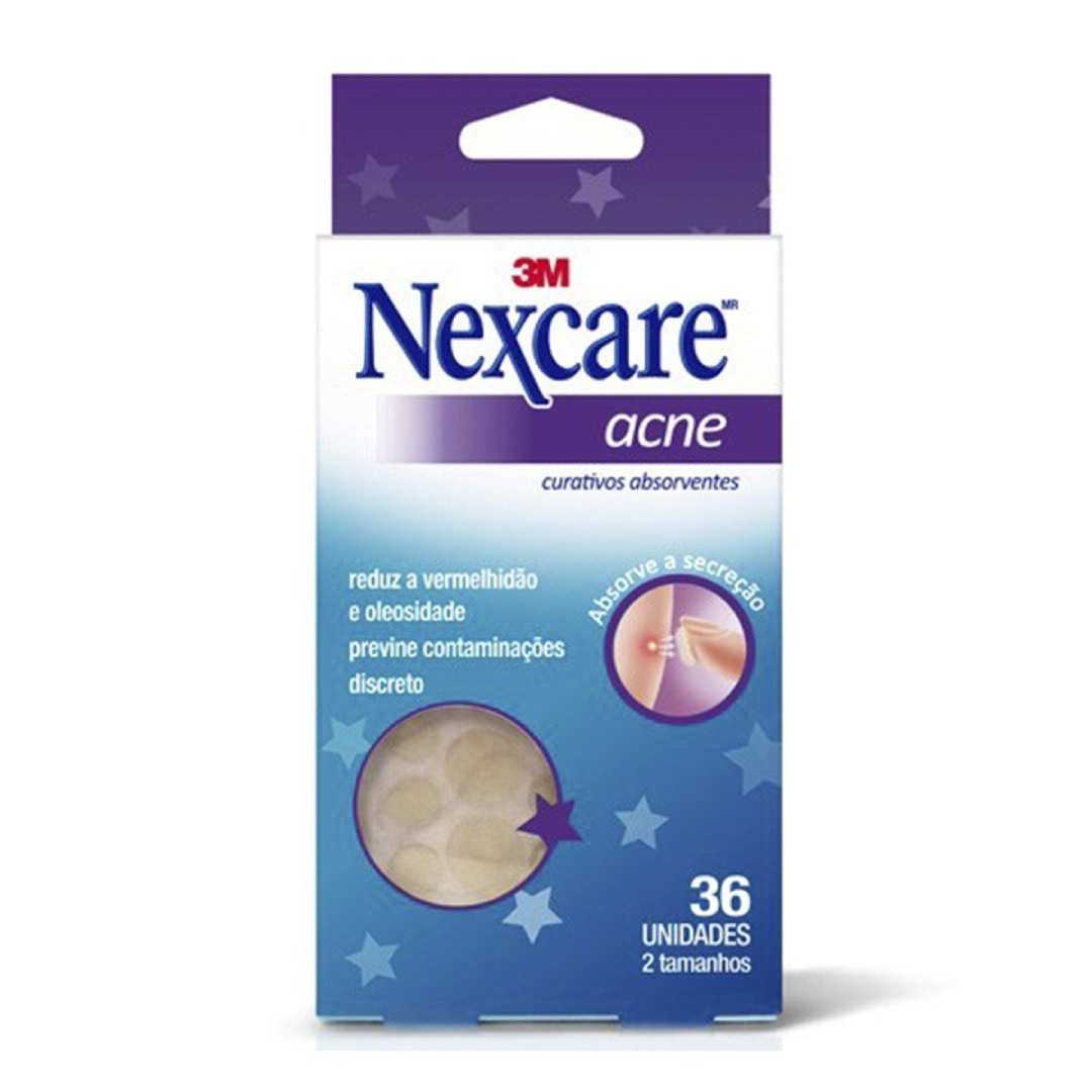 Curativo Nexcare Aborventes Acne 36 Unidades