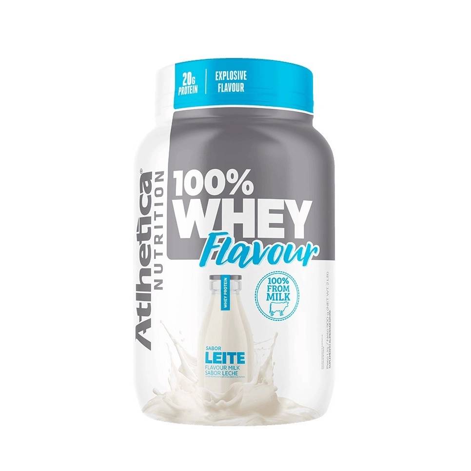 100% Whey Flavour 900g Leite