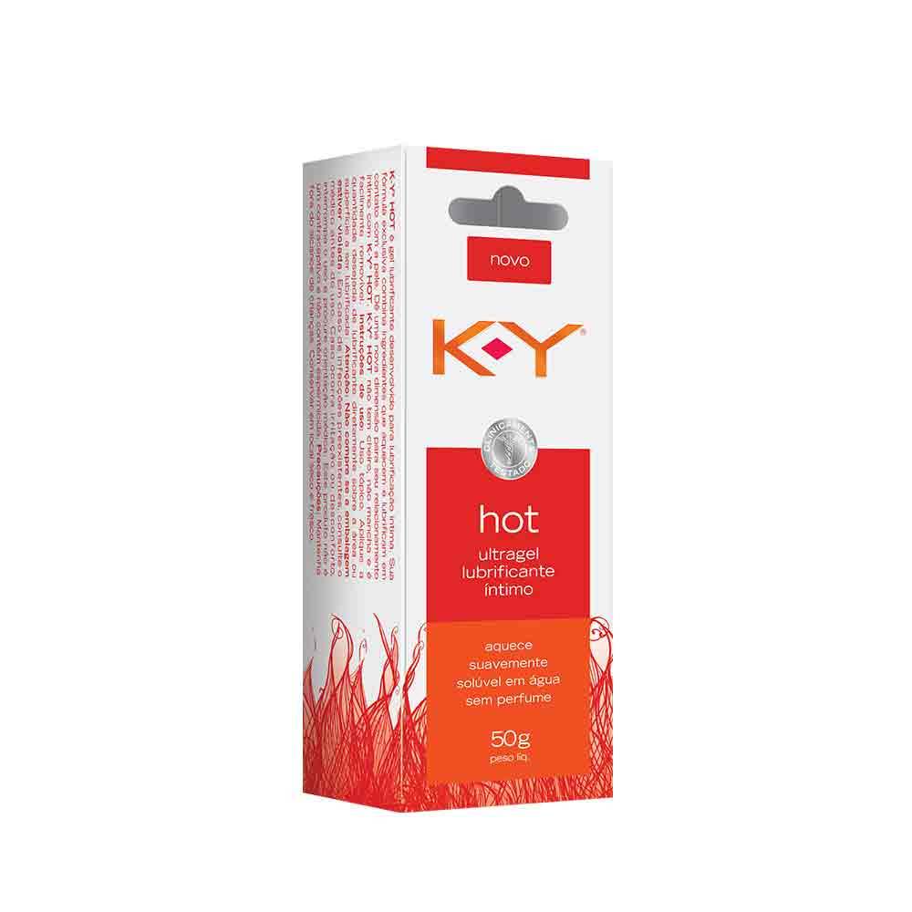KY Hot Ultragel Lubrificante 50g