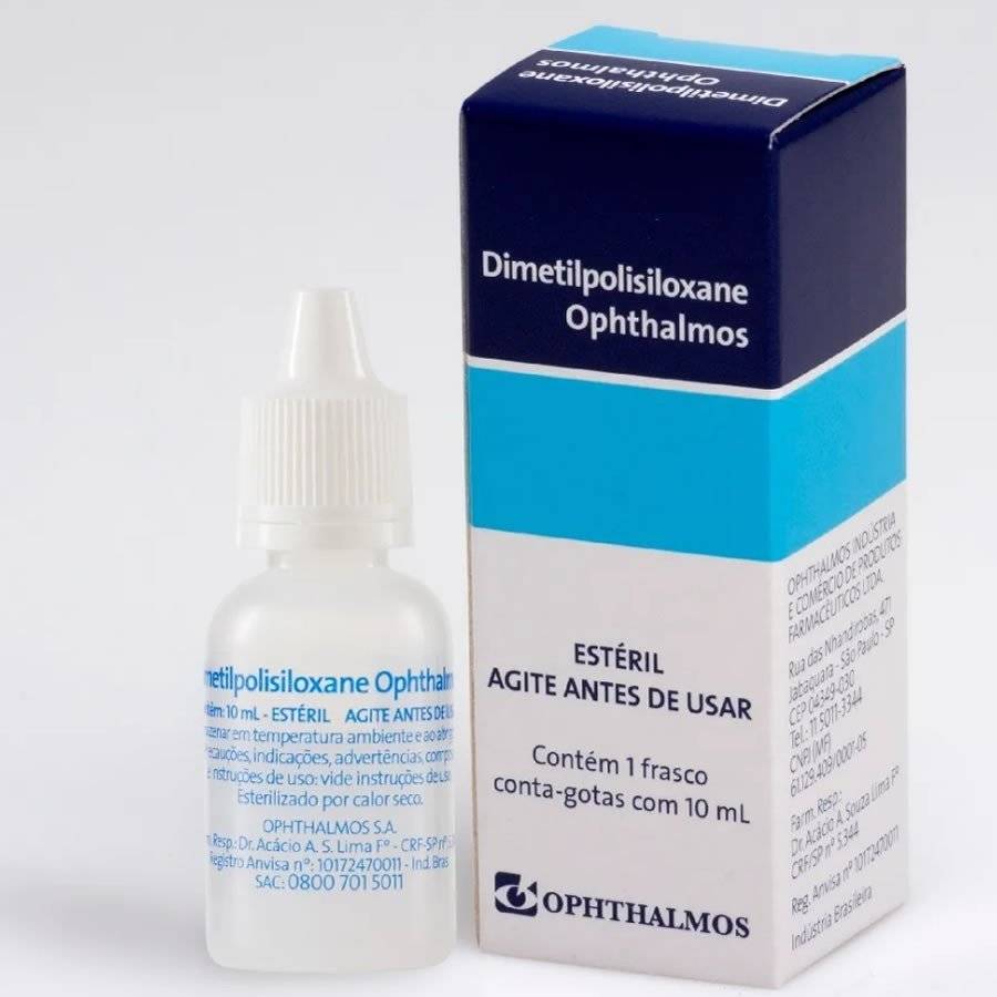 Dimetilpolisiloxane Solução Oftálmica 10ml
