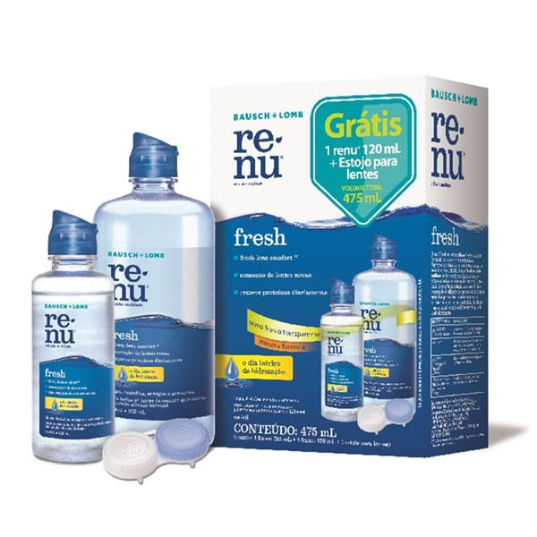 Renu Fresh 355ml Grátis 120ml+Estojo