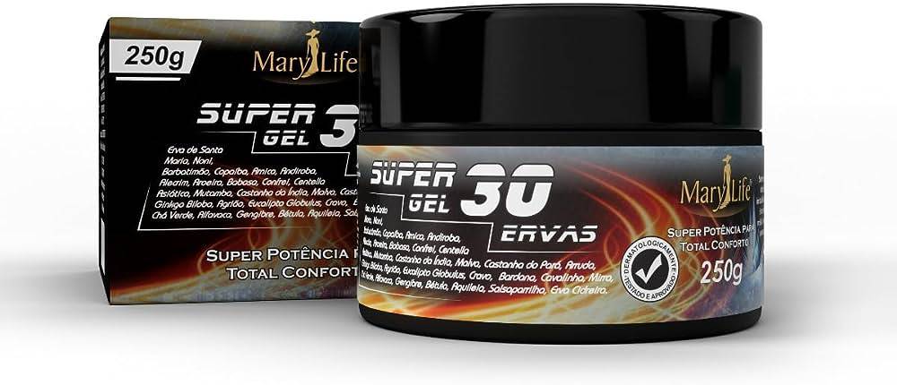 Super Gel 30 Ervas 250g-Mary Life