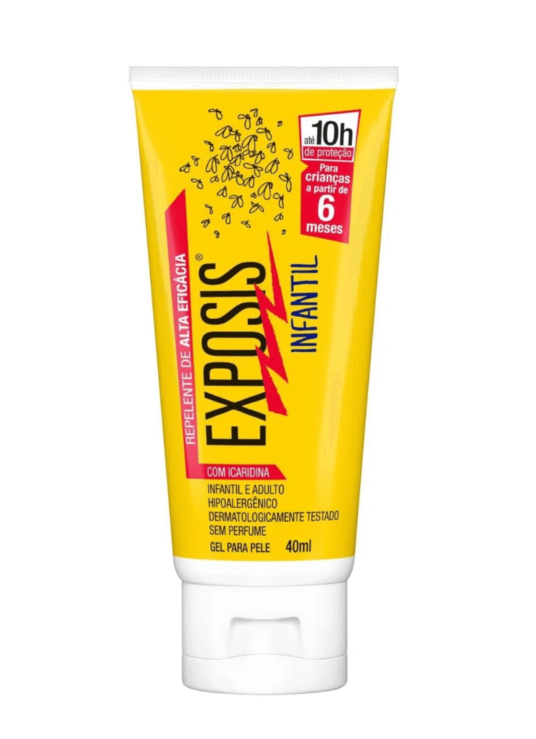 Repelente Exposis Gel Infantil 40ml