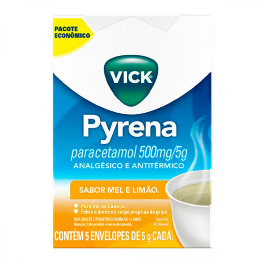 Vick-Pyrena-Mel-Limao-5-Envelopes-5g