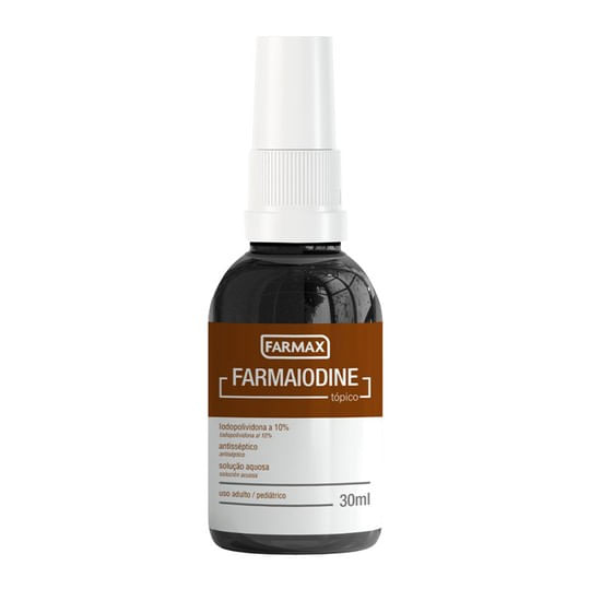 Farmaiodine Tópico 10% Spray 30ml-Farmax