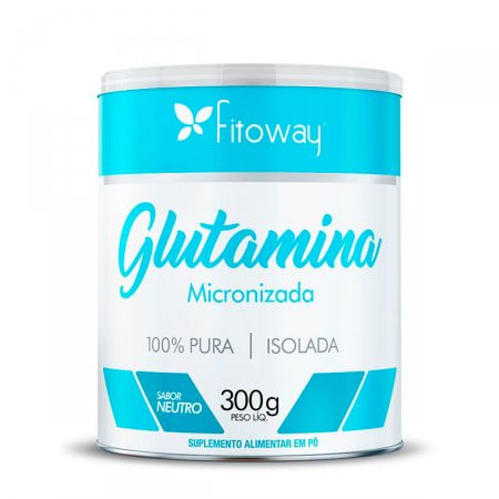 Glutamina Micronizada 300g Fitoway